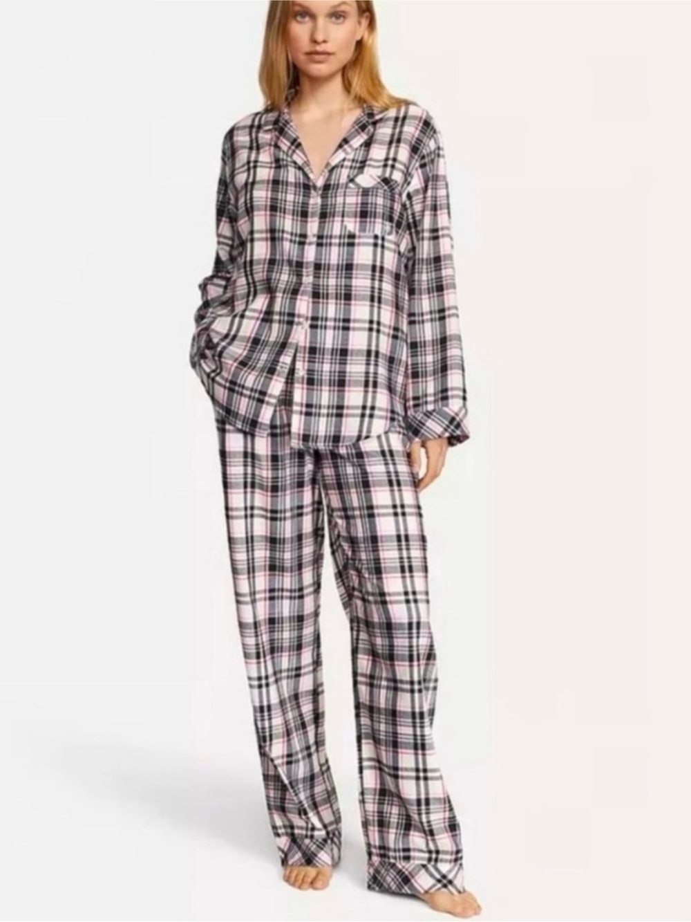 Victoria's Secret Flannel Size XL 2pc PJ Set (NWT)
